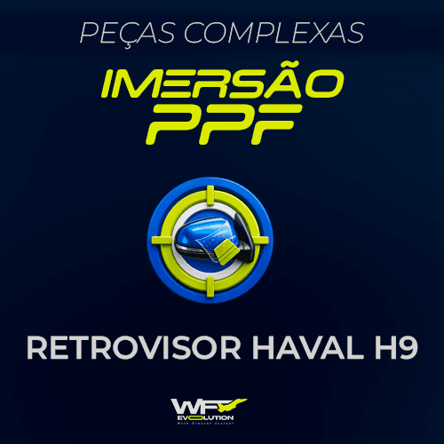 Aula de PPF em peças complexas: retrovisor do HAVAL H9